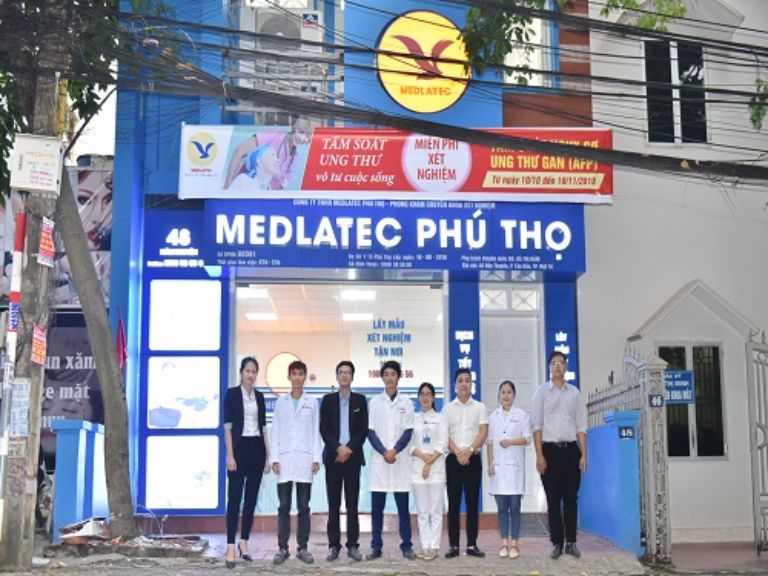 Phòng khám chuyên khoa xét nghiệm Medlatec Phú Thọ