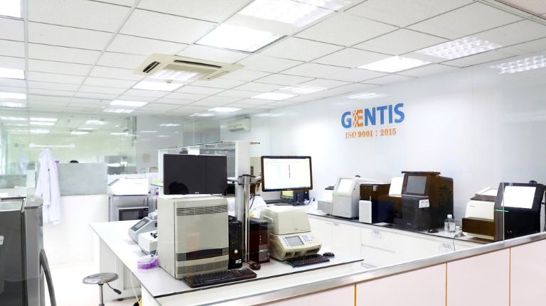 Văn phòng thu mẫu trung tâm xét nghiệm Gentis Đắk Nông
