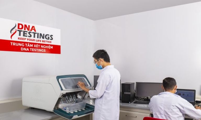 Văn phòng thu mẫu xét nghiệm trung tâm DNA Testings Tiền Giang