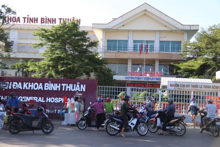 Khoa xét nghiệm bệnh viện đa khoa tỉnh Bình Thuận